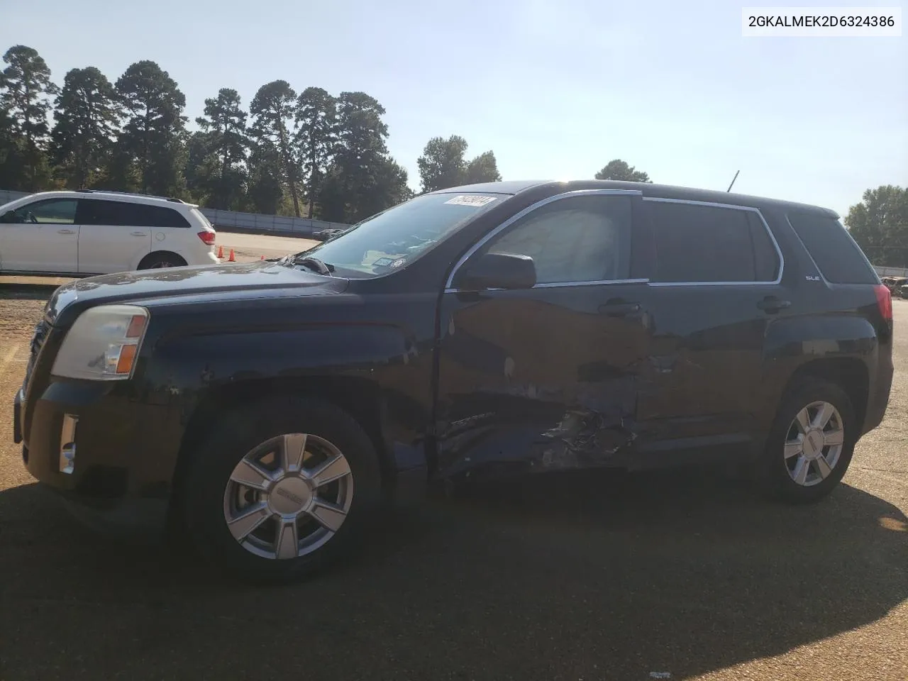 2013 GMC Terrain Sle VIN: 2GKALMEK2D6324386 Lot: 75429014