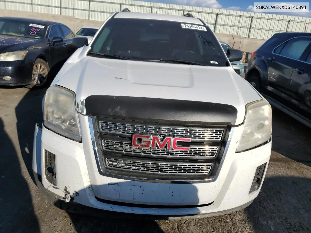 2013 GMC Terrain Slt VIN: 2GKALWEKXD6140891 Lot: 75500414