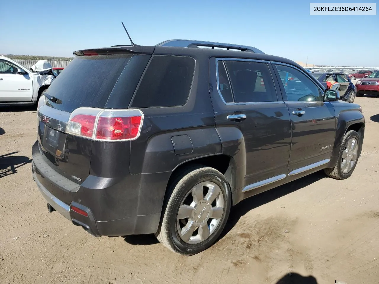 2013 GMC Terrain Denali VIN: 2GKFLZE36D6414264 Lot: 75596774