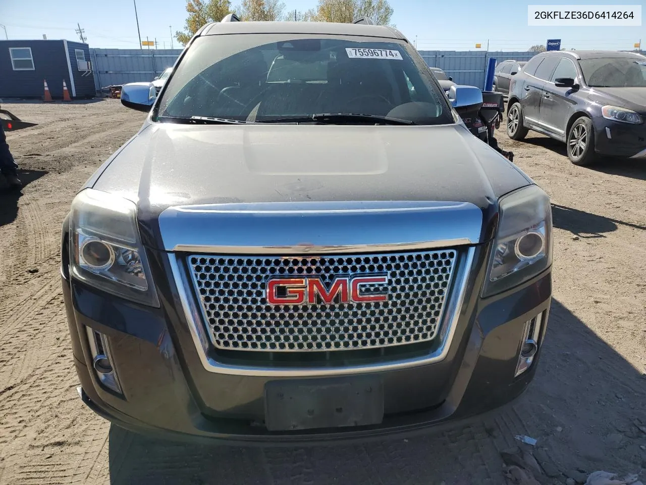 2013 GMC Terrain Denali VIN: 2GKFLZE36D6414264 Lot: 75596774