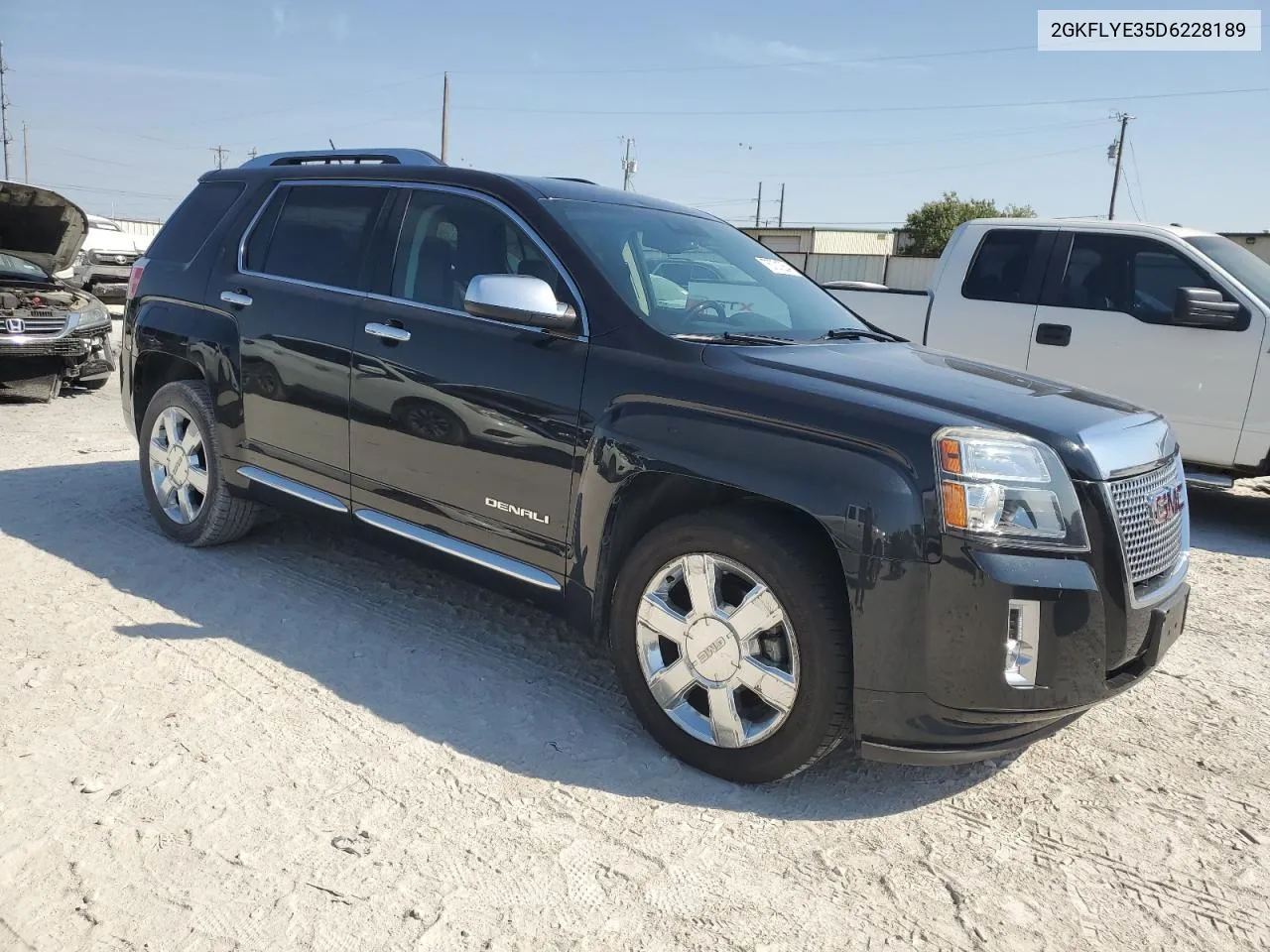 2013 GMC Terrain Denali VIN: 2GKFLYE35D6228189 Lot: 75701264