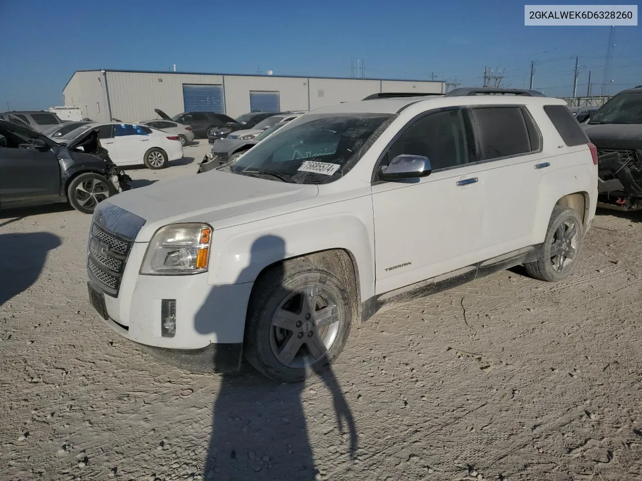 2013 GMC Terrain Slt VIN: 2GKALWEK6D6328260 Lot: 75885574