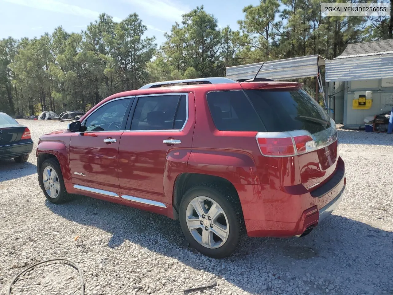 2013 GMC Terrain Denali VIN: 2GKALYEK3D6256655 Lot: 76615924