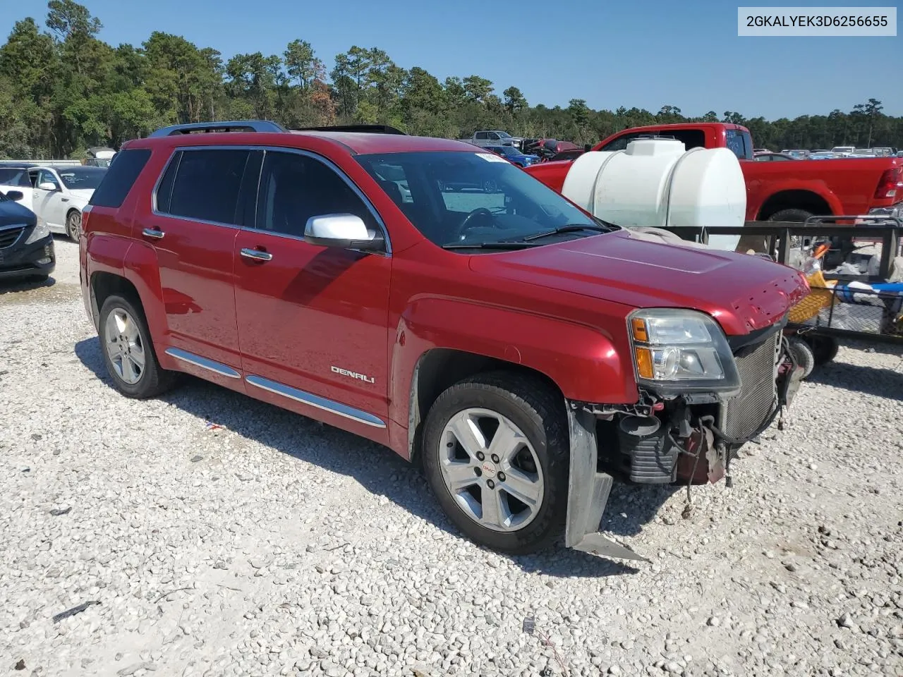 2013 GMC Terrain Denali VIN: 2GKALYEK3D6256655 Lot: 76615924