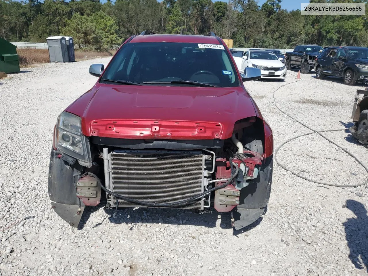 2013 GMC Terrain Denali VIN: 2GKALYEK3D6256655 Lot: 76615924