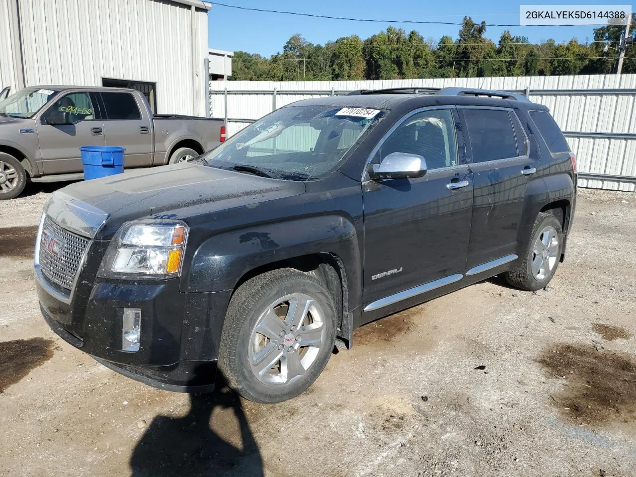 2013 GMC Terrain Denali VIN: 2GKALYEK5D6144388 Lot: 77010254