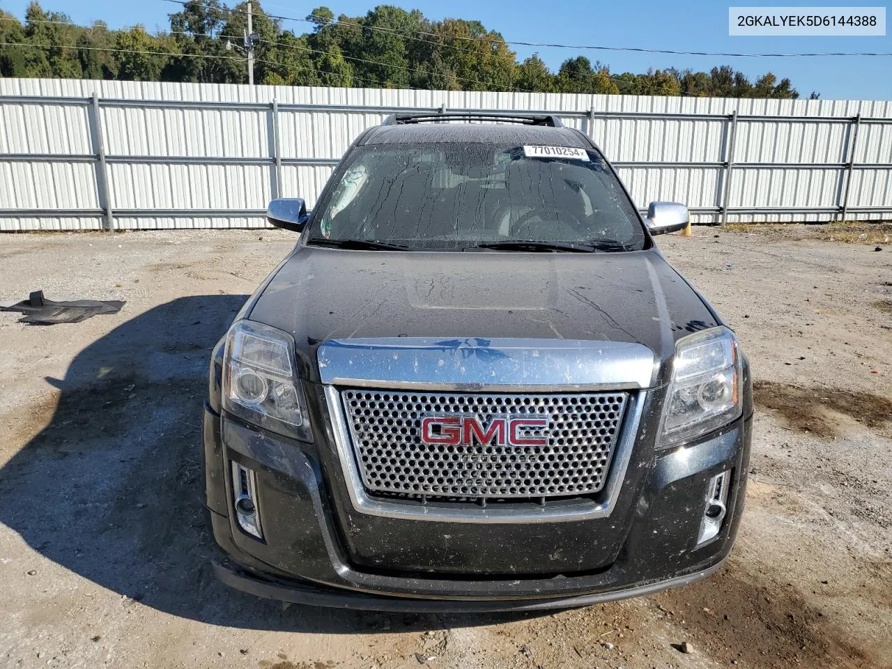 2013 GMC Terrain Denali VIN: 2GKALYEK5D6144388 Lot: 77010254