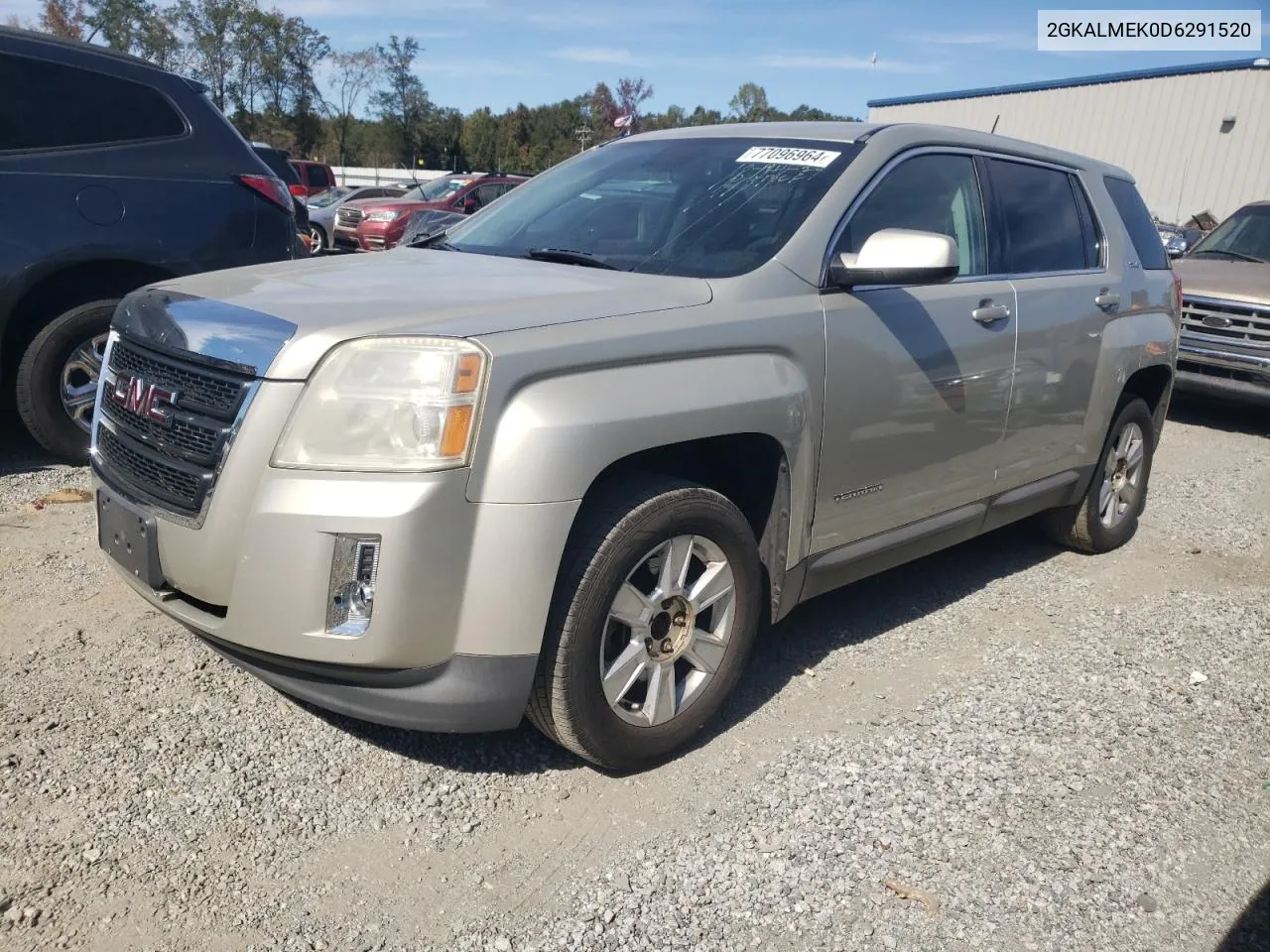 2013 GMC Terrain Sle VIN: 2GKALMEK0D6291520 Lot: 77096964