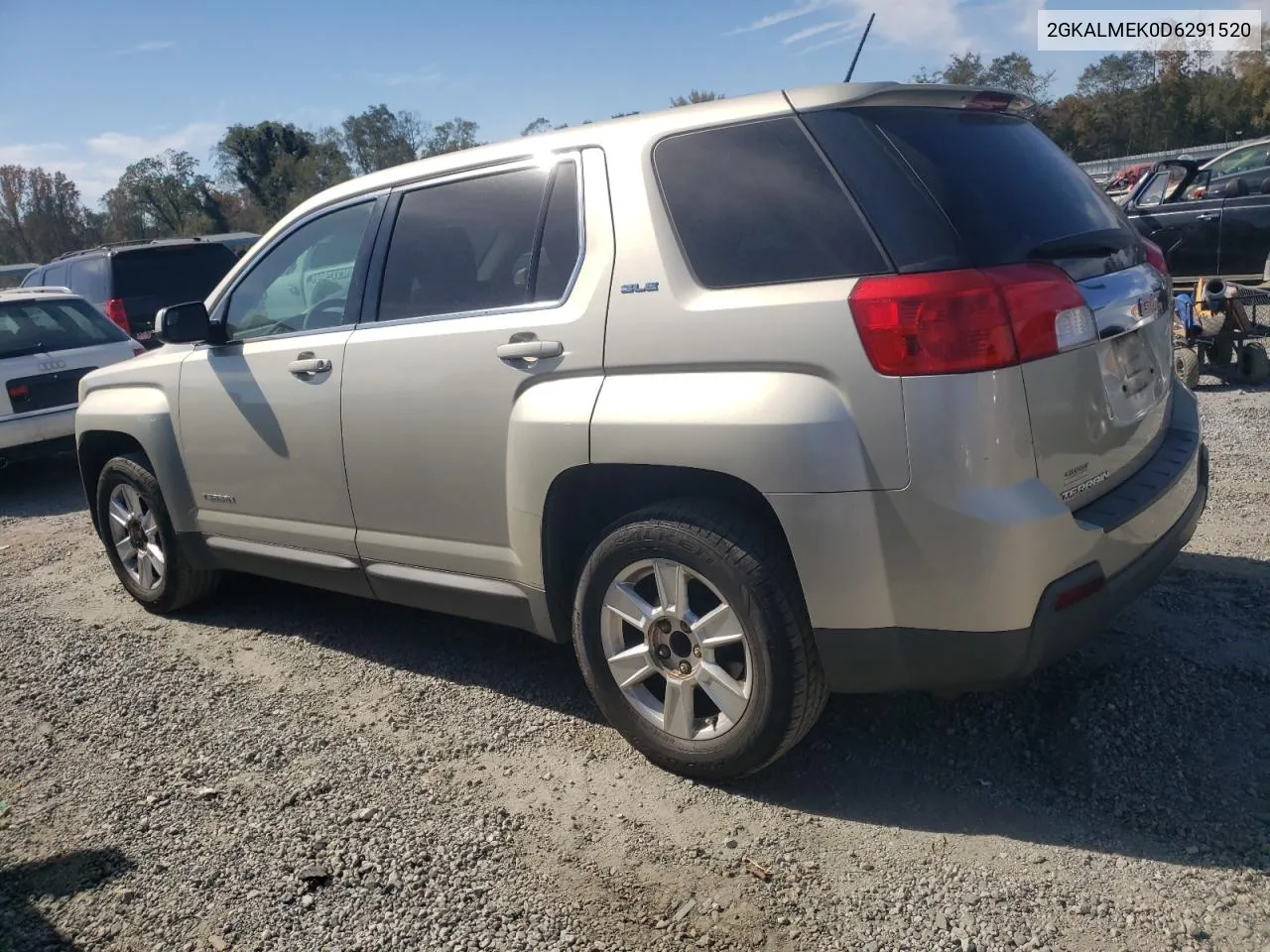 2013 GMC Terrain Sle VIN: 2GKALMEK0D6291520 Lot: 77096964