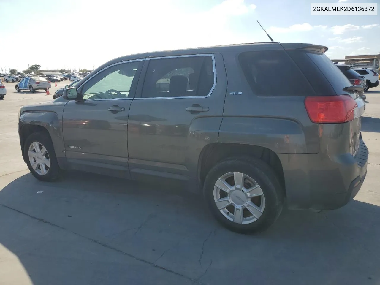 2013 GMC Terrain Sle VIN: 2GKALMEK2D6136872 Lot: 77558904