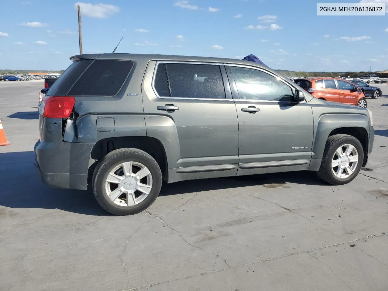 2013 GMC Terrain Sle VIN: 2GKALMEK2D6136872 Lot: 77558904