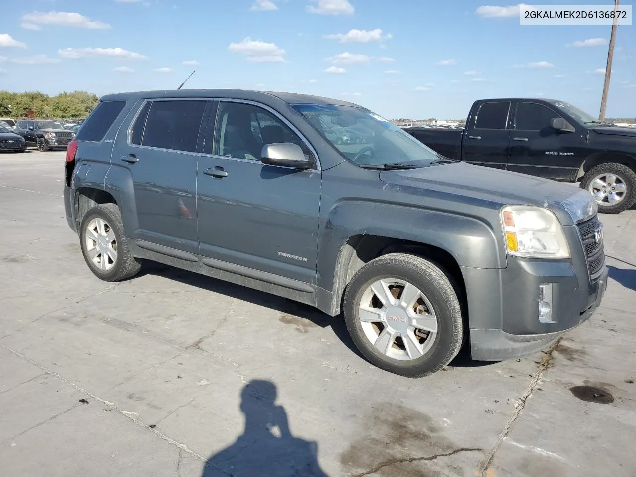 2013 GMC Terrain Sle VIN: 2GKALMEK2D6136872 Lot: 77558904