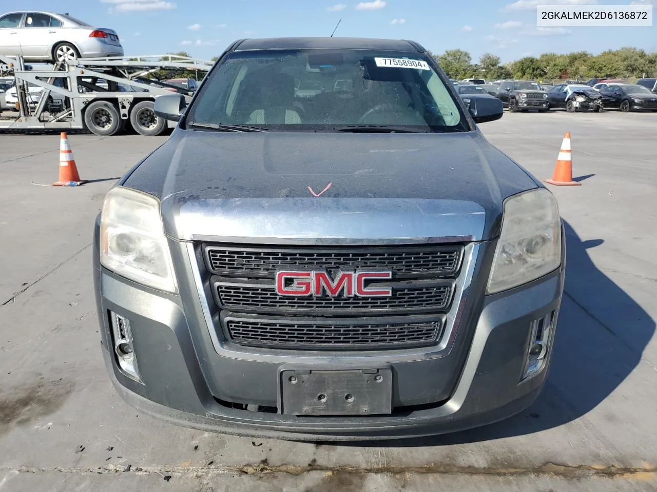 2013 GMC Terrain Sle VIN: 2GKALMEK2D6136872 Lot: 77558904