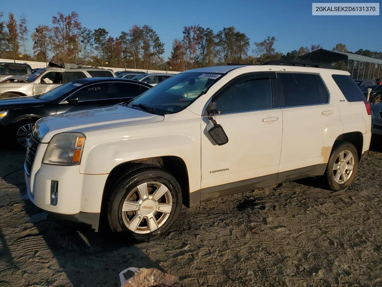 2013 GMC Terrain Sle VIN: 2GKALSEK2D6131370 Lot: 77835504