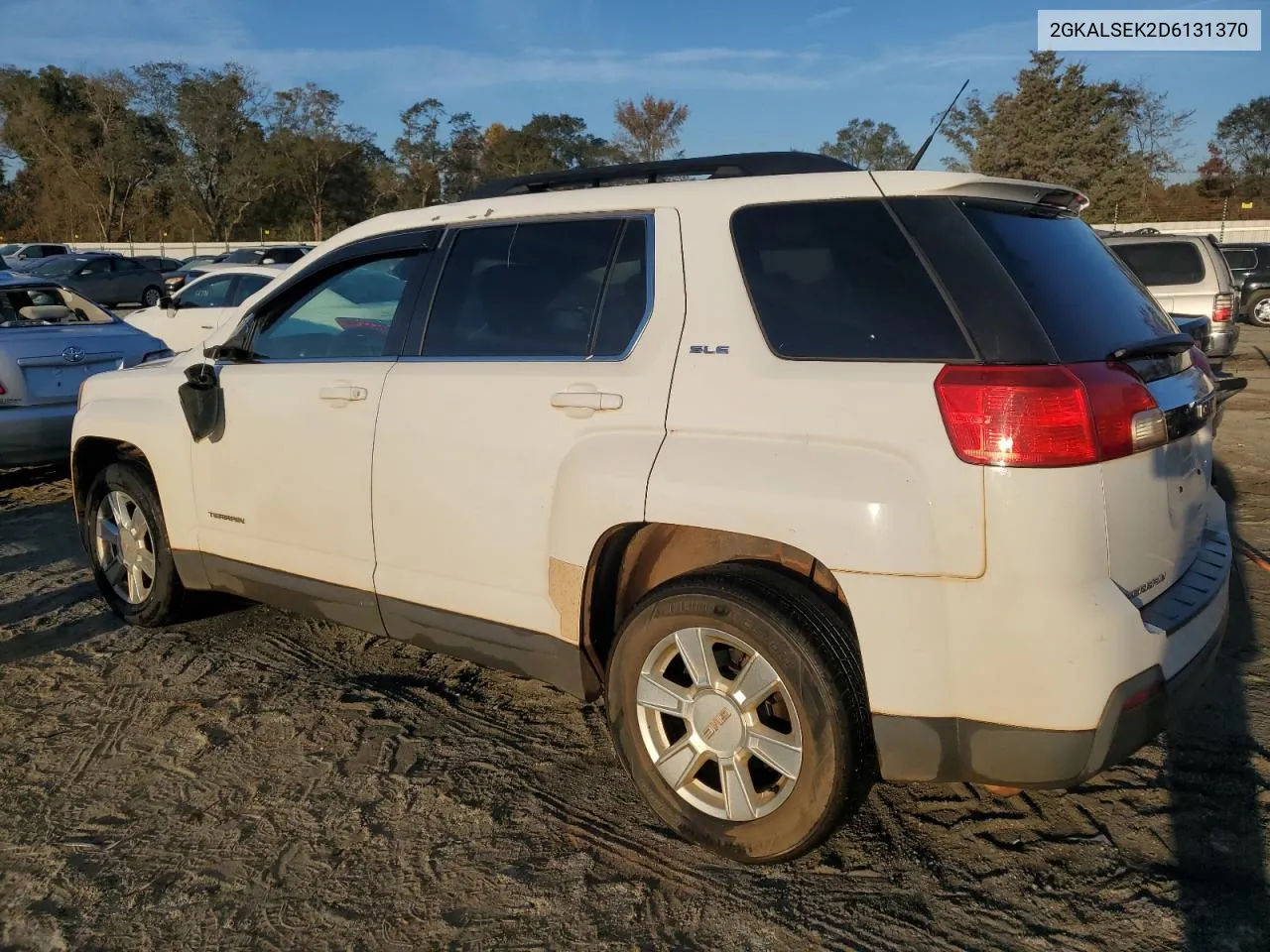 2013 GMC Terrain Sle VIN: 2GKALSEK2D6131370 Lot: 77835504