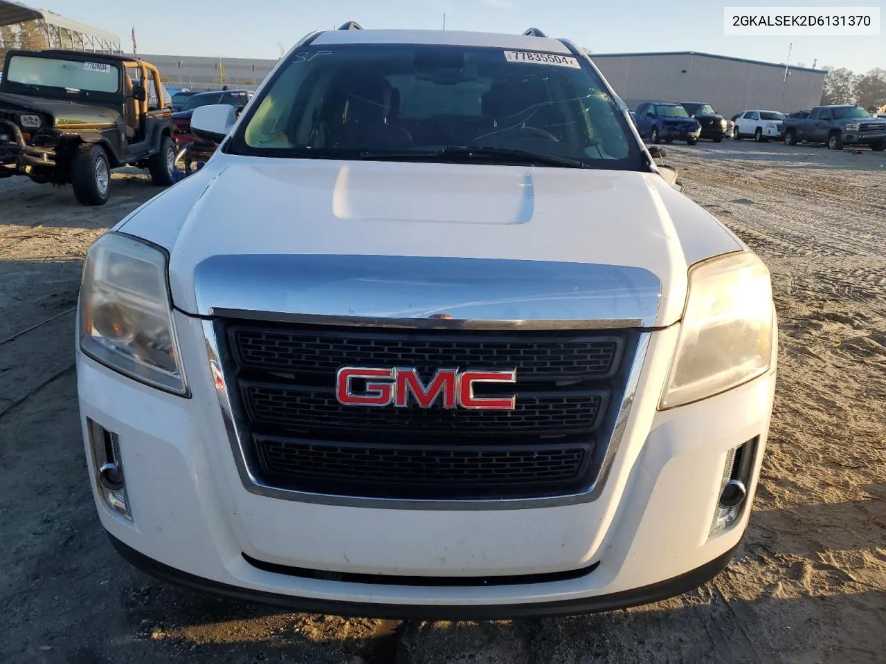 2013 GMC Terrain Sle VIN: 2GKALSEK2D6131370 Lot: 77835504