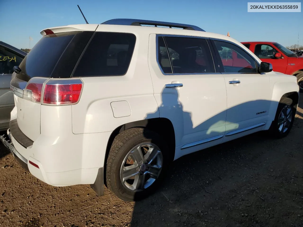 2013 GMC Terrain Denali VIN: 2GKALYEKXD6355859 Lot: 78536824