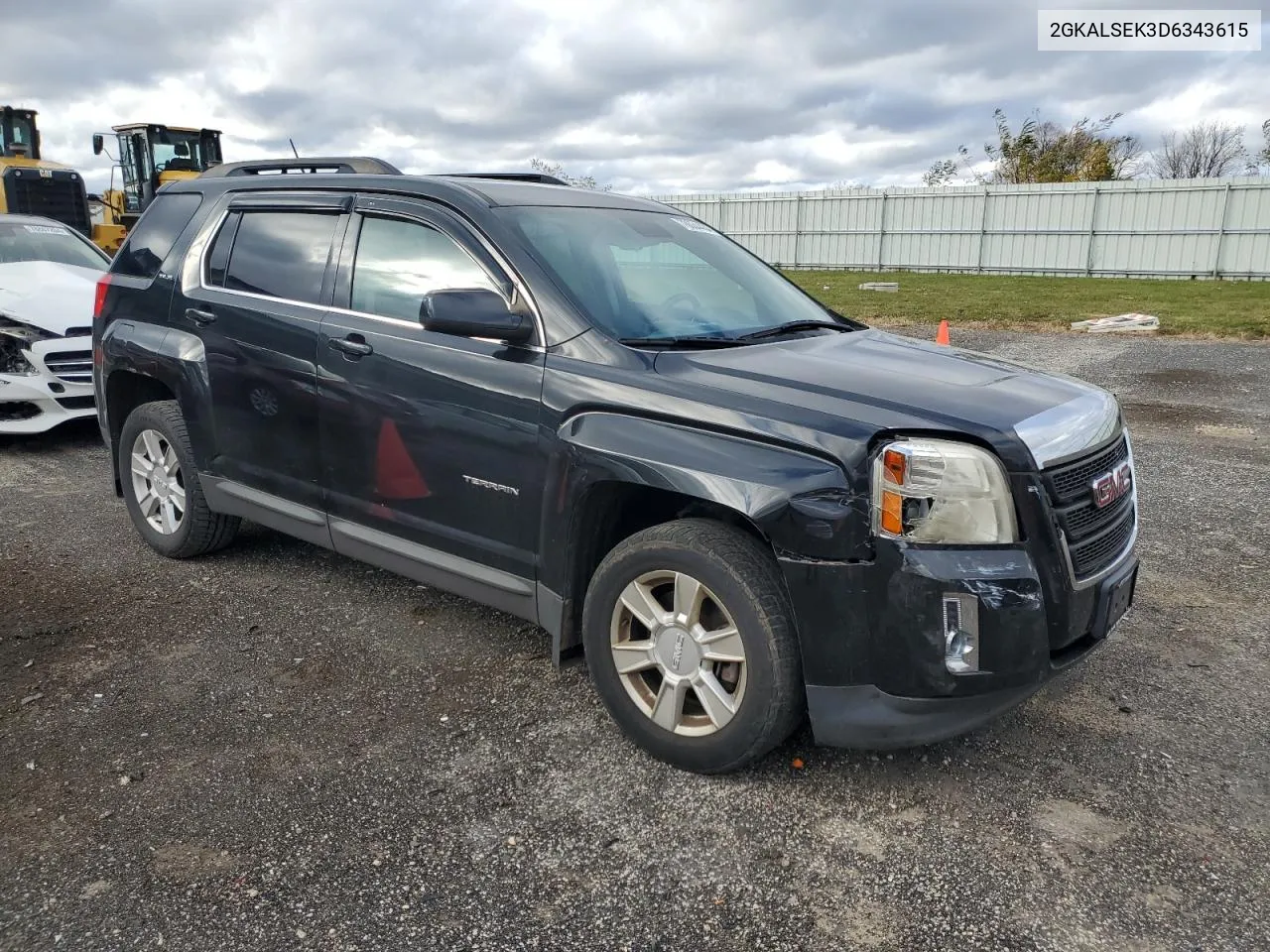 2013 GMC Terrain Sle VIN: 2GKALSEK3D6343615 Lot: 78634434