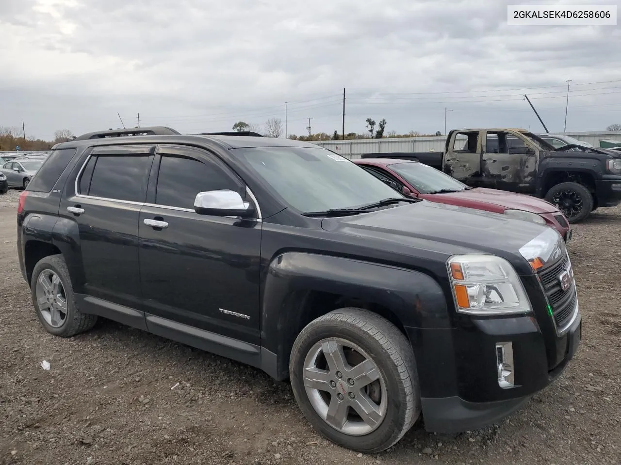 2013 GMC Terrain Sle VIN: 2GKALSEK4D6258606 Lot: 78706934