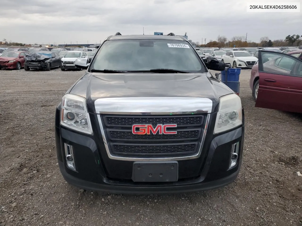 2013 GMC Terrain Sle VIN: 2GKALSEK4D6258606 Lot: 78706934