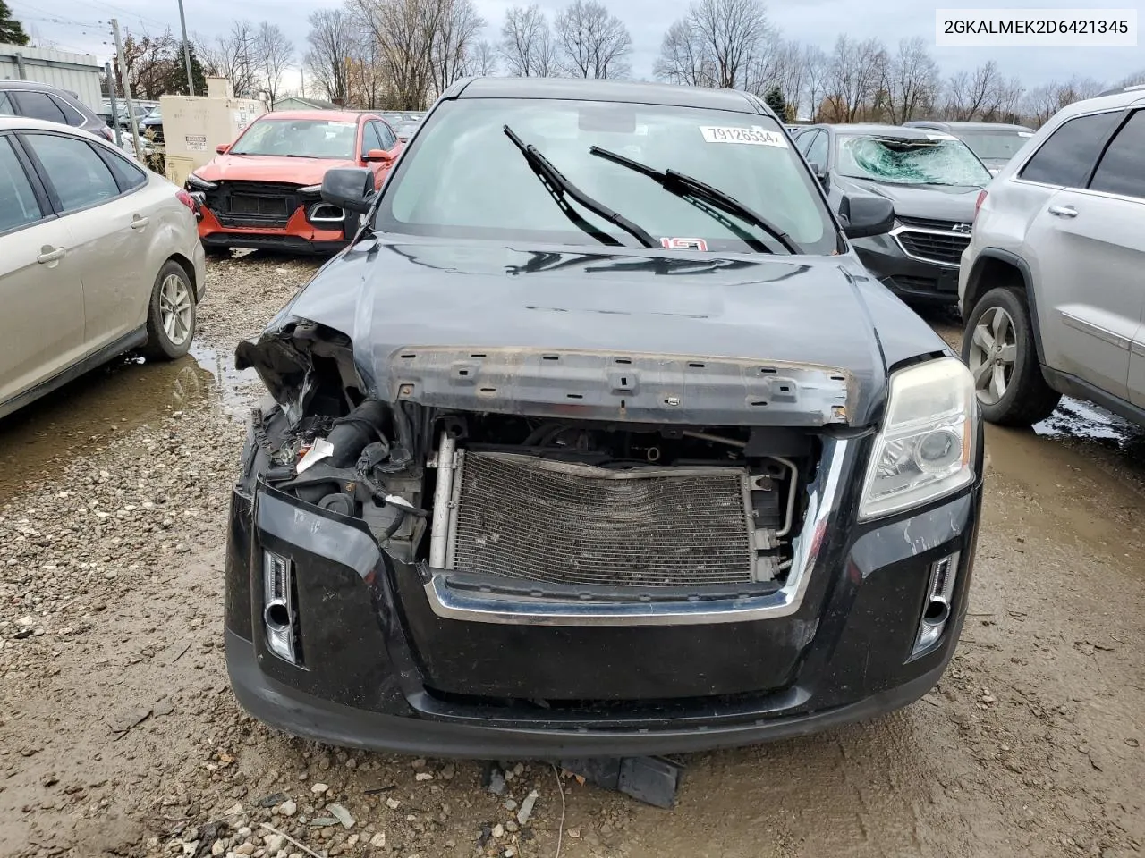 2013 GMC Terrain Sle VIN: 2GKALMEK2D6421345 Lot: 79126534