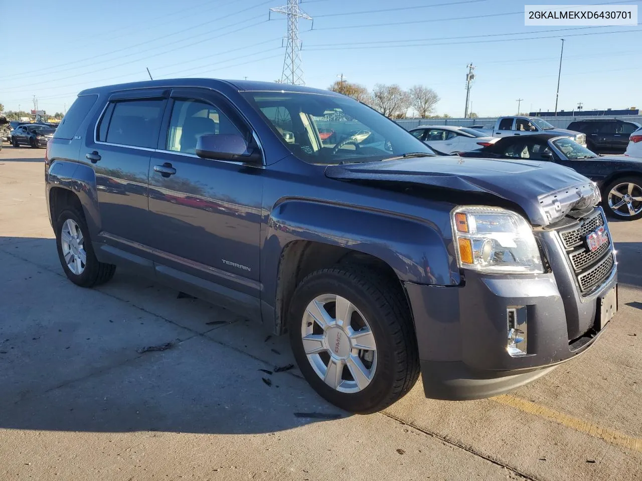 2013 GMC Terrain Sle VIN: 2GKALMEKXD6430701 Lot: 79128094