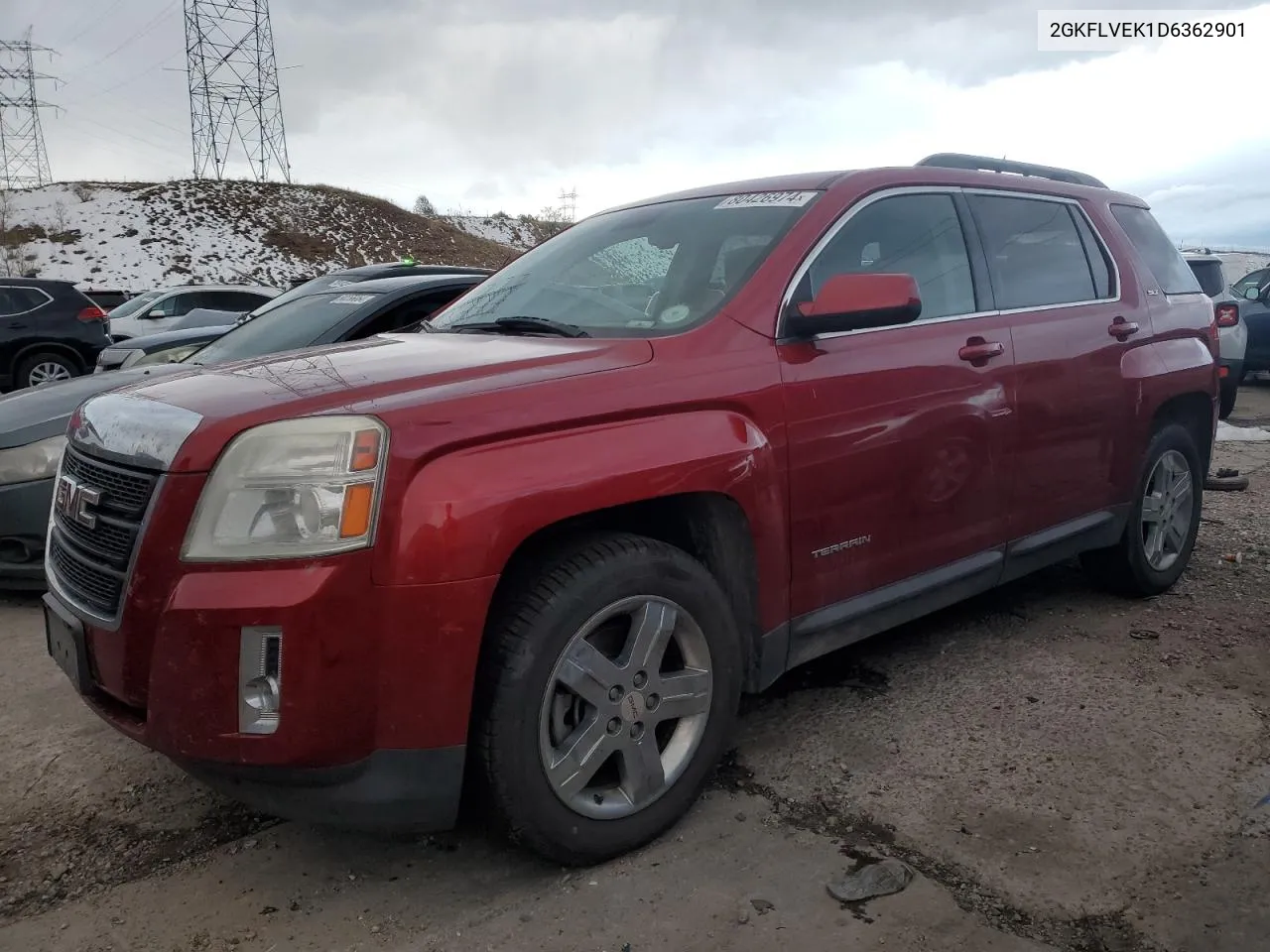 2013 GMC Terrain Slt VIN: 2GKFLVEK1D6362901 Lot: 80426974