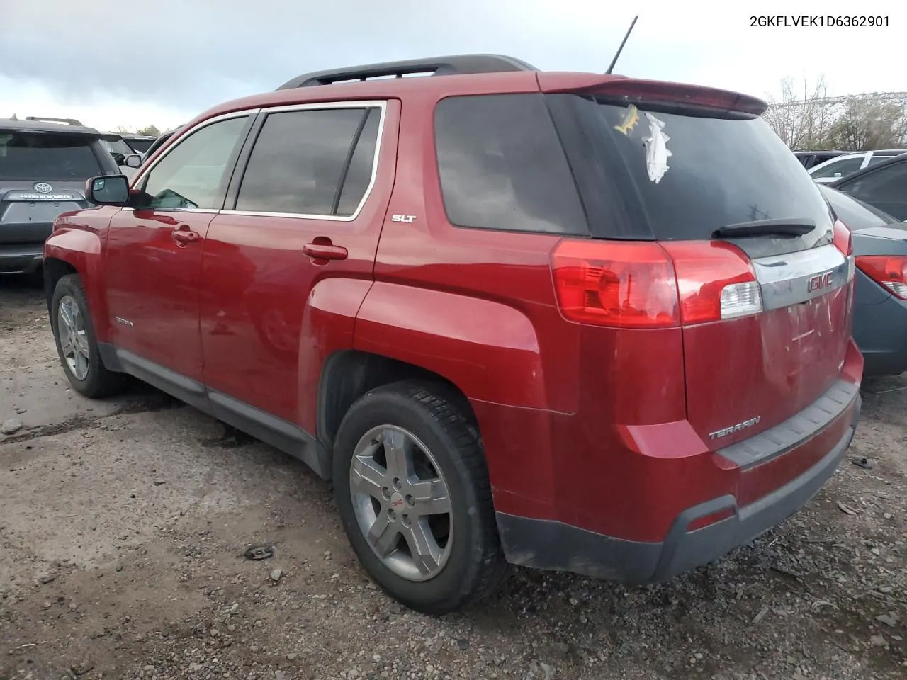 2013 GMC Terrain Slt VIN: 2GKFLVEK1D6362901 Lot: 80426974