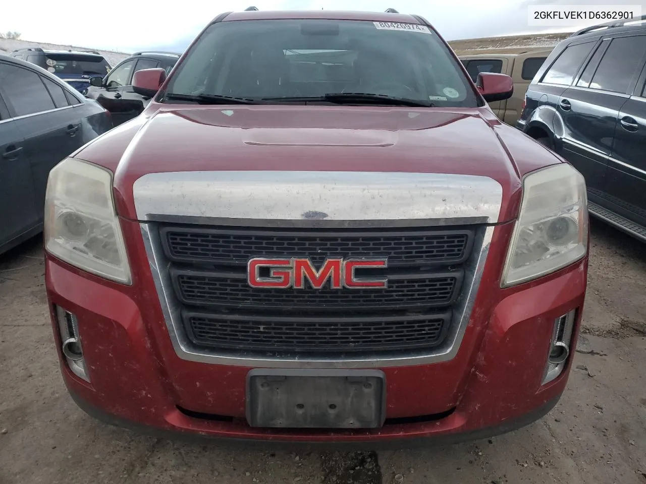 2013 GMC Terrain Slt VIN: 2GKFLVEK1D6362901 Lot: 80426974