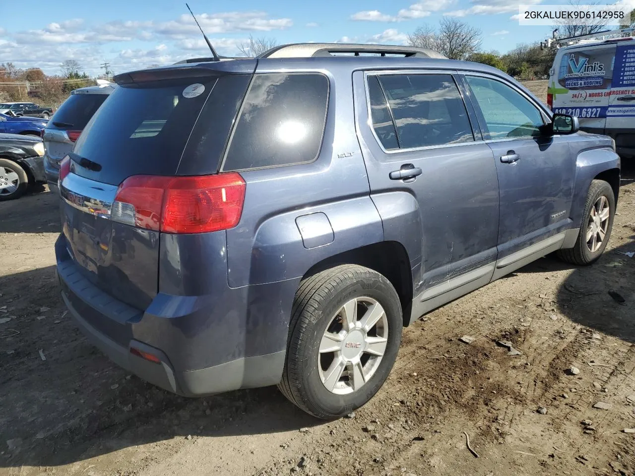 2013 GMC Terrain Slt VIN: 2GKALUEK9D6142958 Lot: 80633084