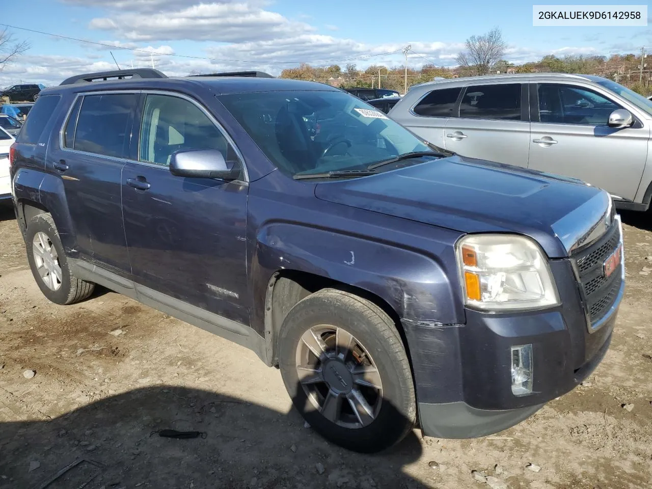 2013 GMC Terrain Slt VIN: 2GKALUEK9D6142958 Lot: 80633084