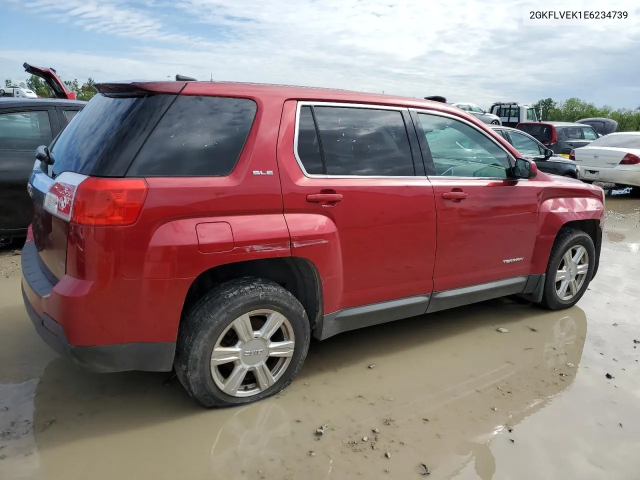 2014 GMC Terrain Sle VIN: 2GKFLVEK1E6234739 Lot: 54386134