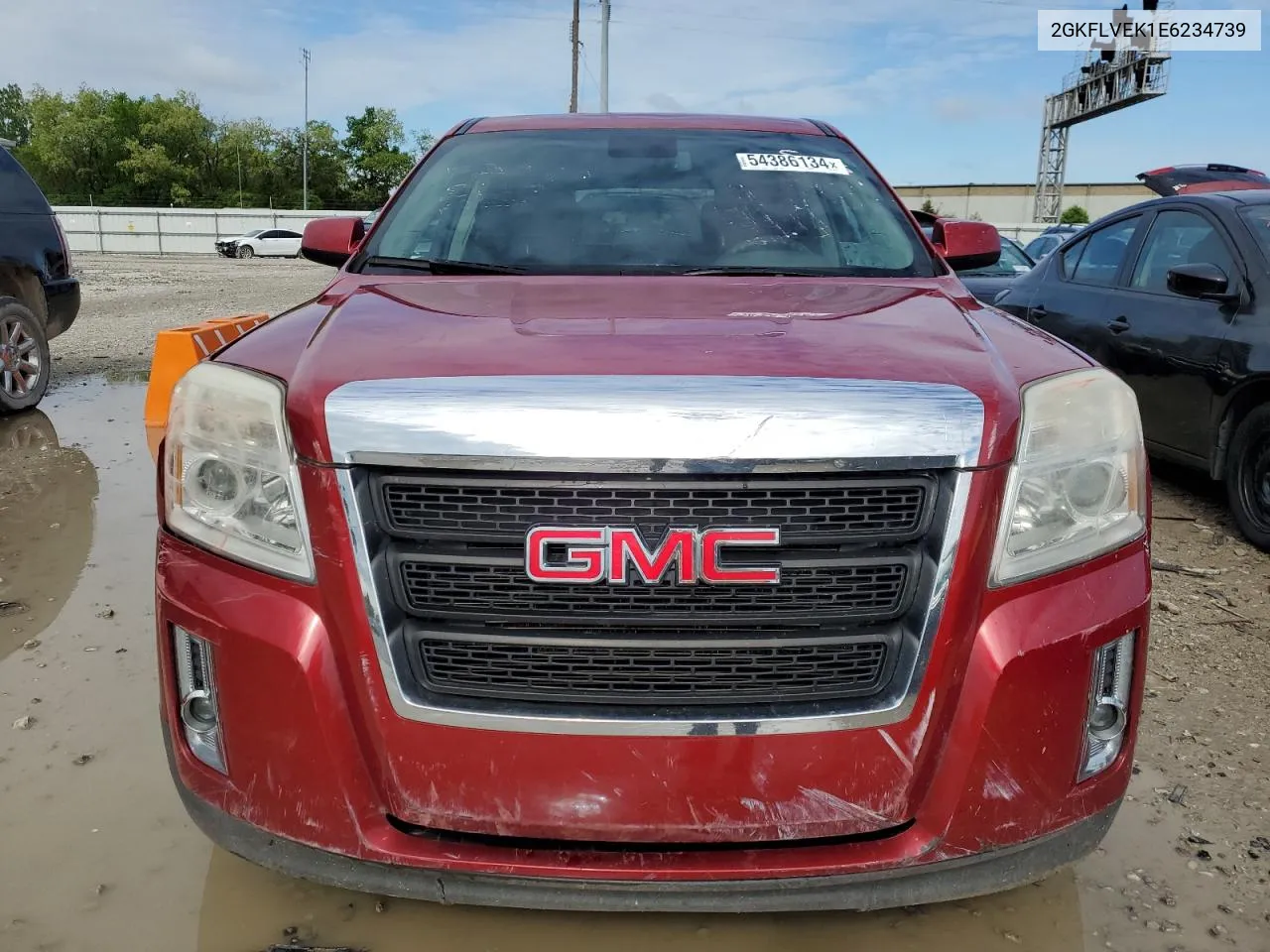 2GKFLVEK1E6234739 2014 GMC Terrain Sle