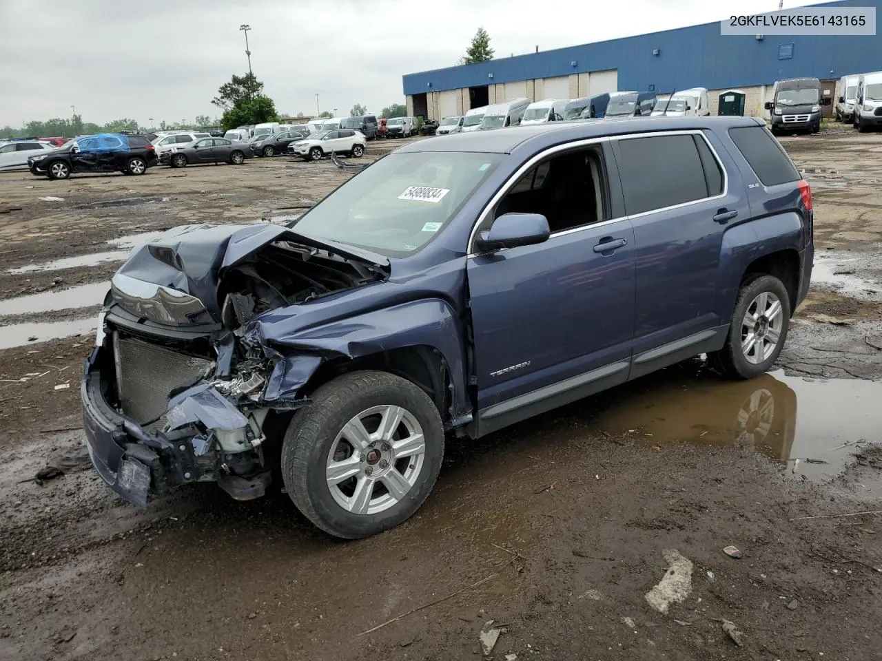 2014 GMC Terrain Sle VIN: 2GKFLVEK5E6143165 Lot: 54989834