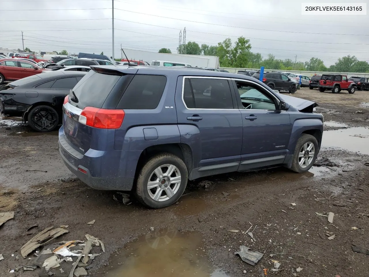 2014 GMC Terrain Sle VIN: 2GKFLVEK5E6143165 Lot: 54989834