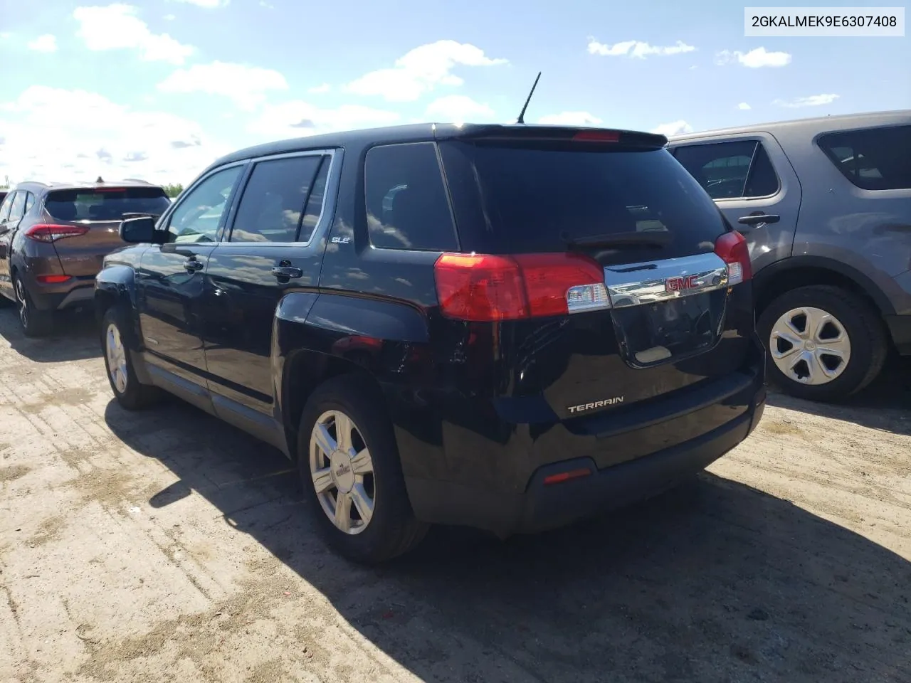 2014 GMC Terrain Sle VIN: 2GKALMEK9E6307408 Lot: 56413654