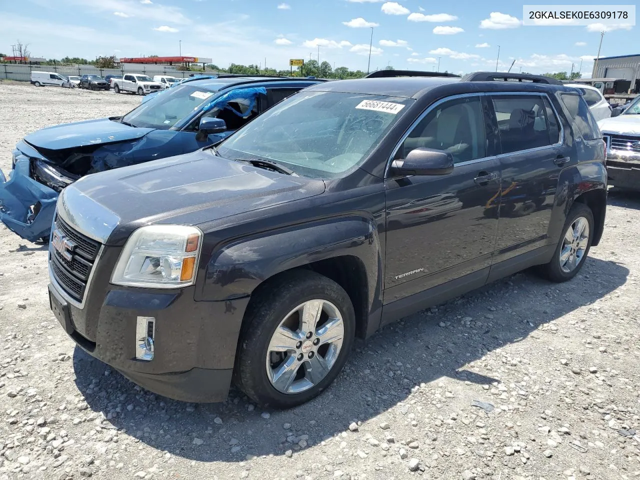 2GKALSEK0E6309178 2014 GMC Terrain Slt