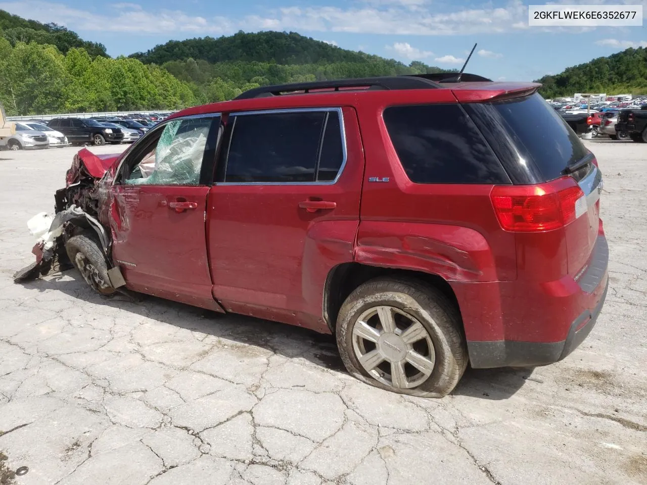 2GKFLWEK6E6352677 2014 GMC Terrain Sle