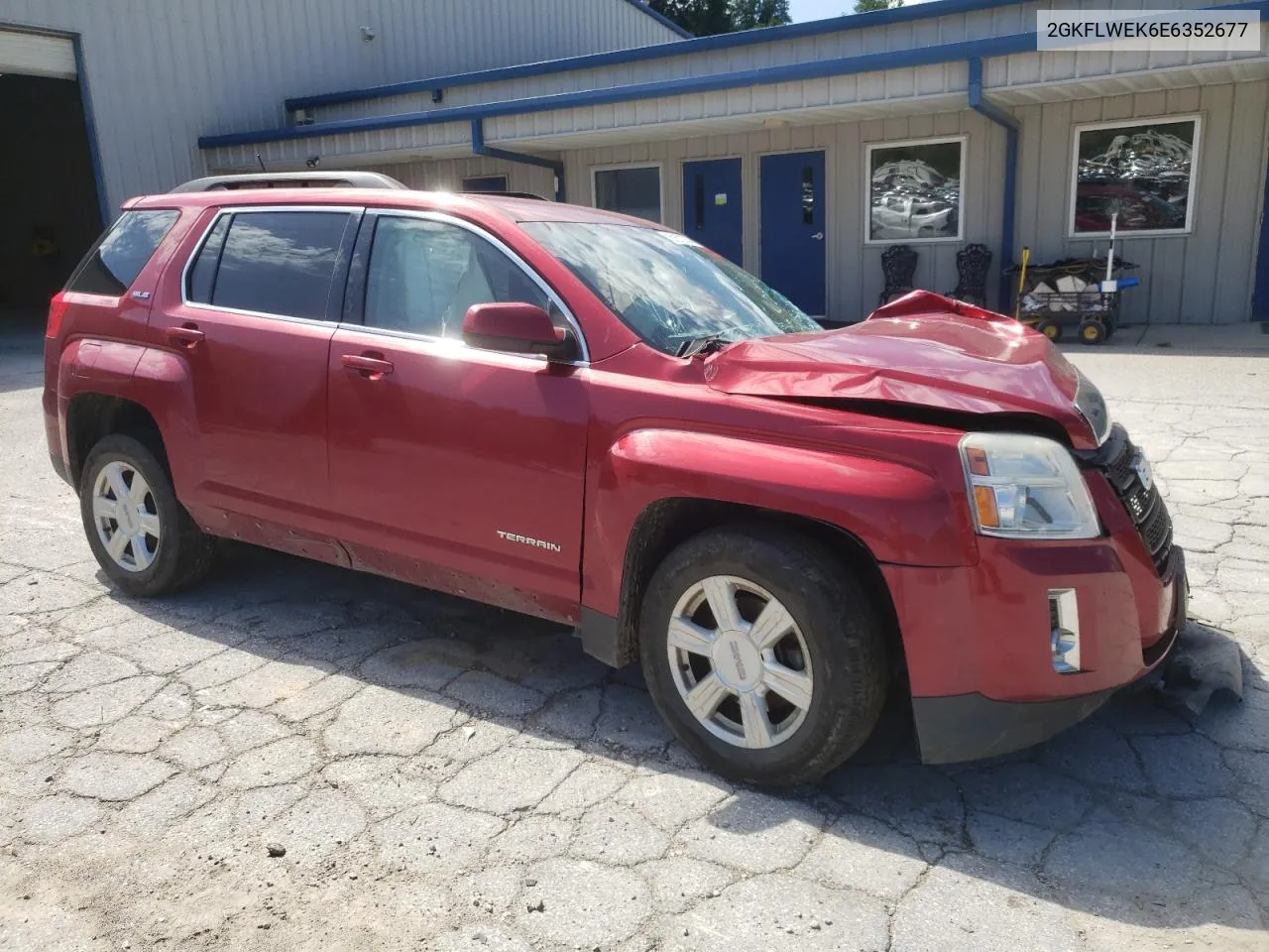 2GKFLWEK6E6352677 2014 GMC Terrain Sle