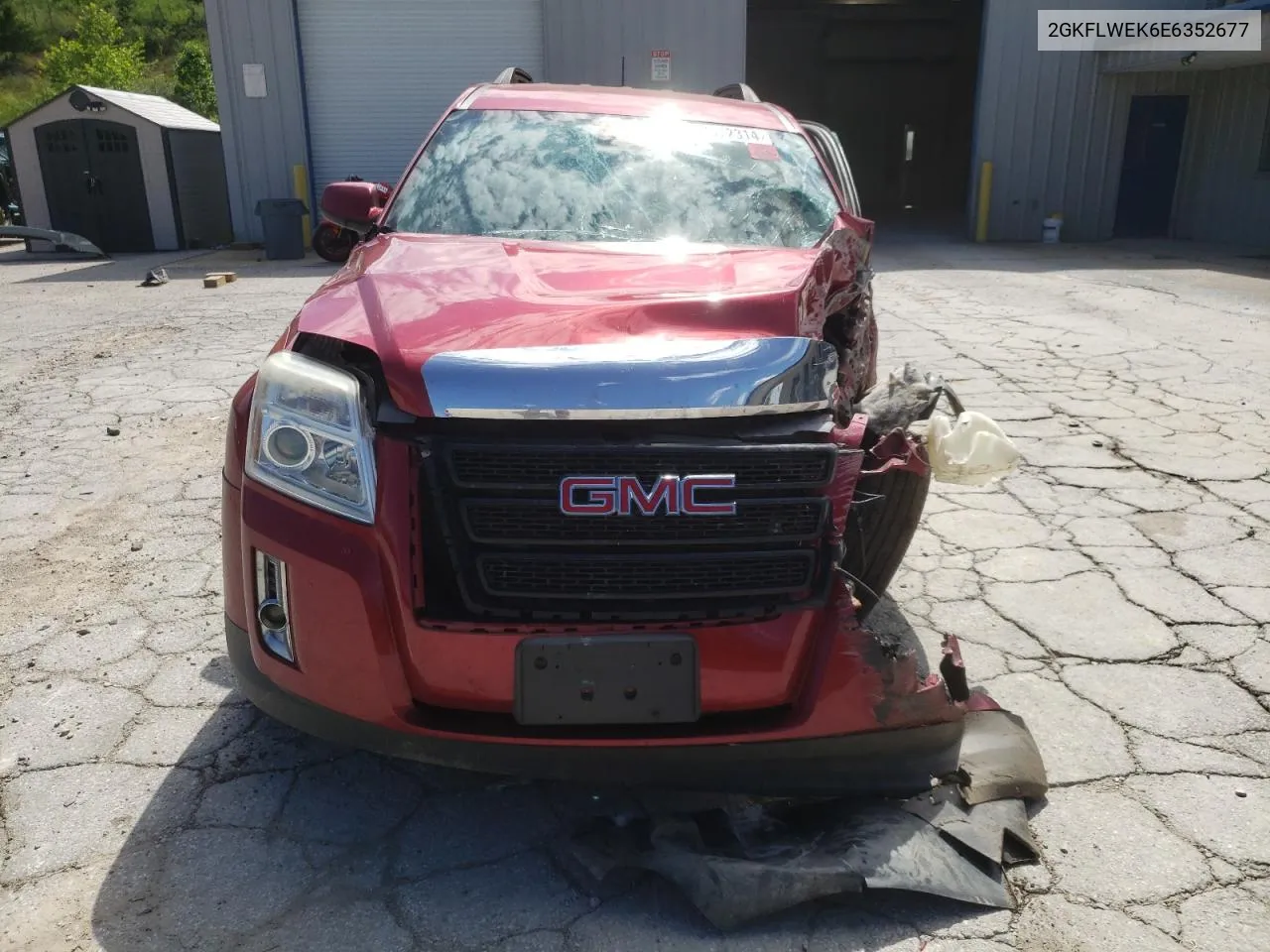 2GKFLWEK6E6352677 2014 GMC Terrain Sle