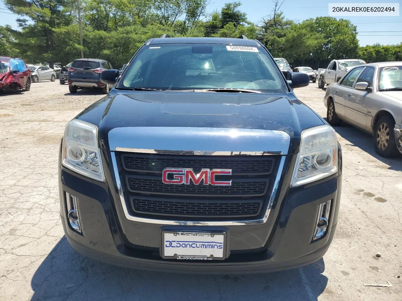 2014 GMC Terrain Sle VIN: 2GKALREK0E6202494 Lot: 58898604