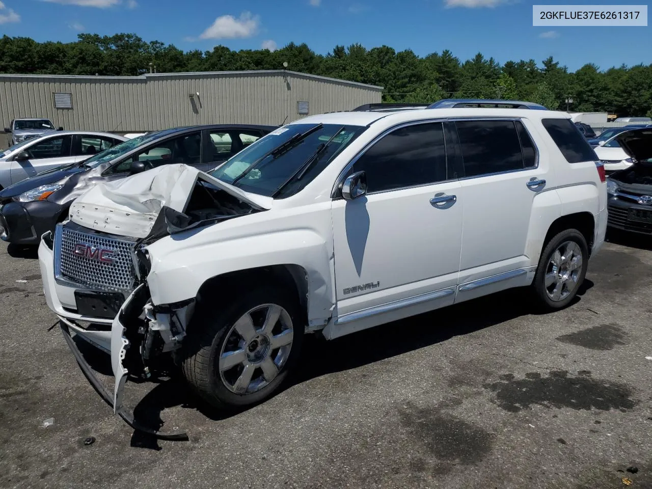 2014 GMC Terrain Denali VIN: 2GKFLUE37E6261317 Lot: 60037124