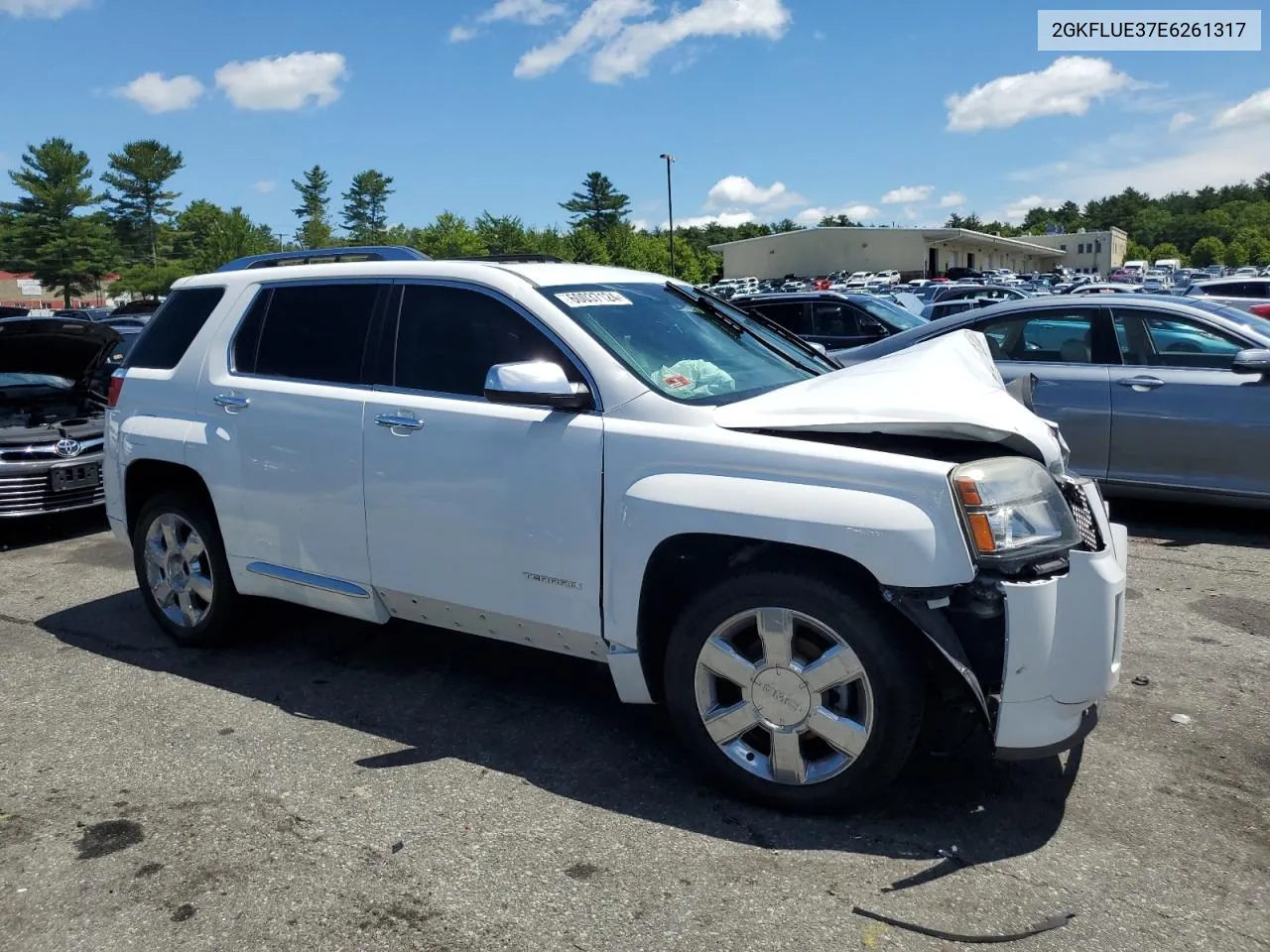 2014 GMC Terrain Denali VIN: 2GKFLUE37E6261317 Lot: 60037124