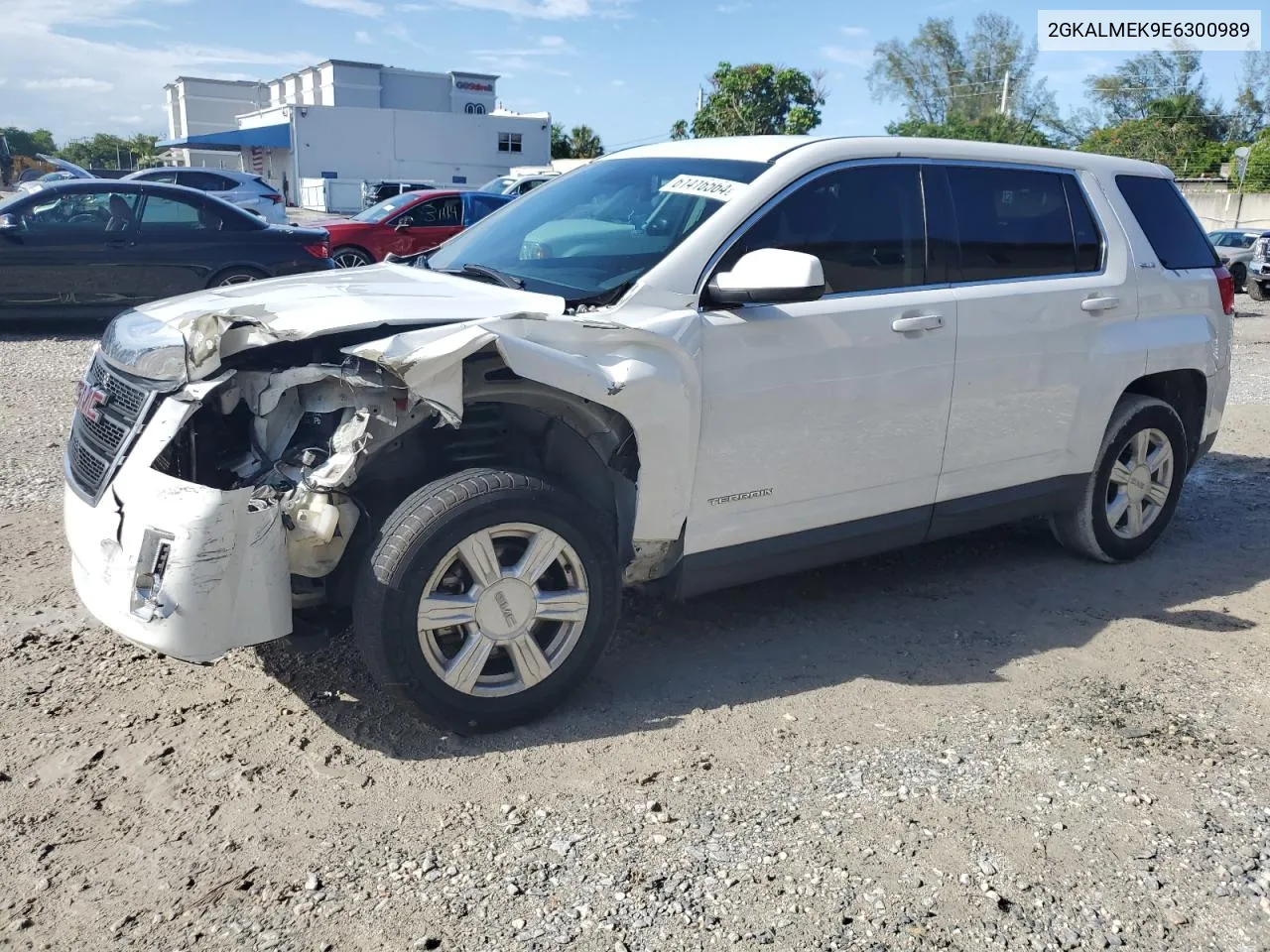 2014 GMC Terrain Sle VIN: 2GKALMEK9E6300989 Lot: 61416564