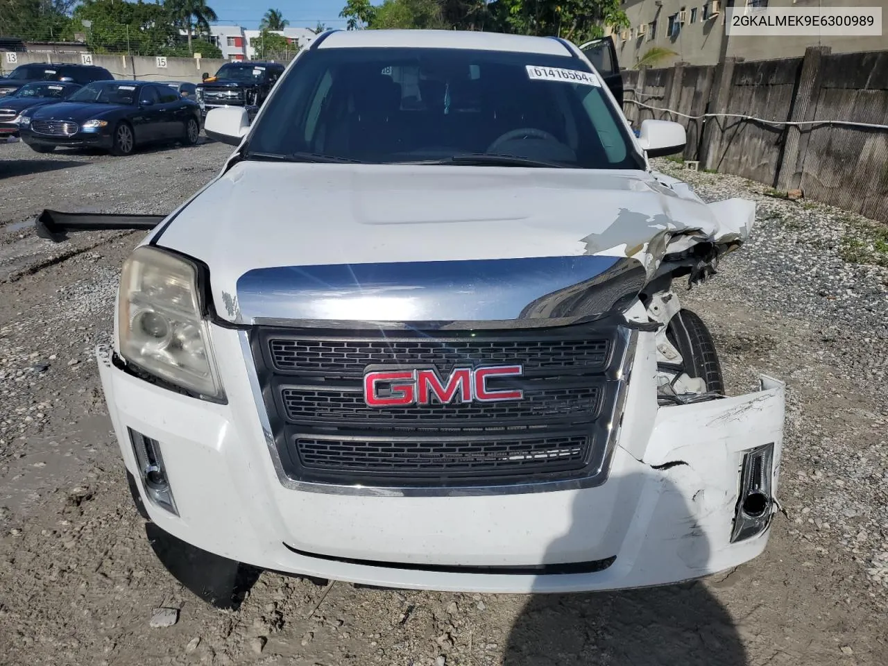 2014 GMC Terrain Sle VIN: 2GKALMEK9E6300989 Lot: 61416564