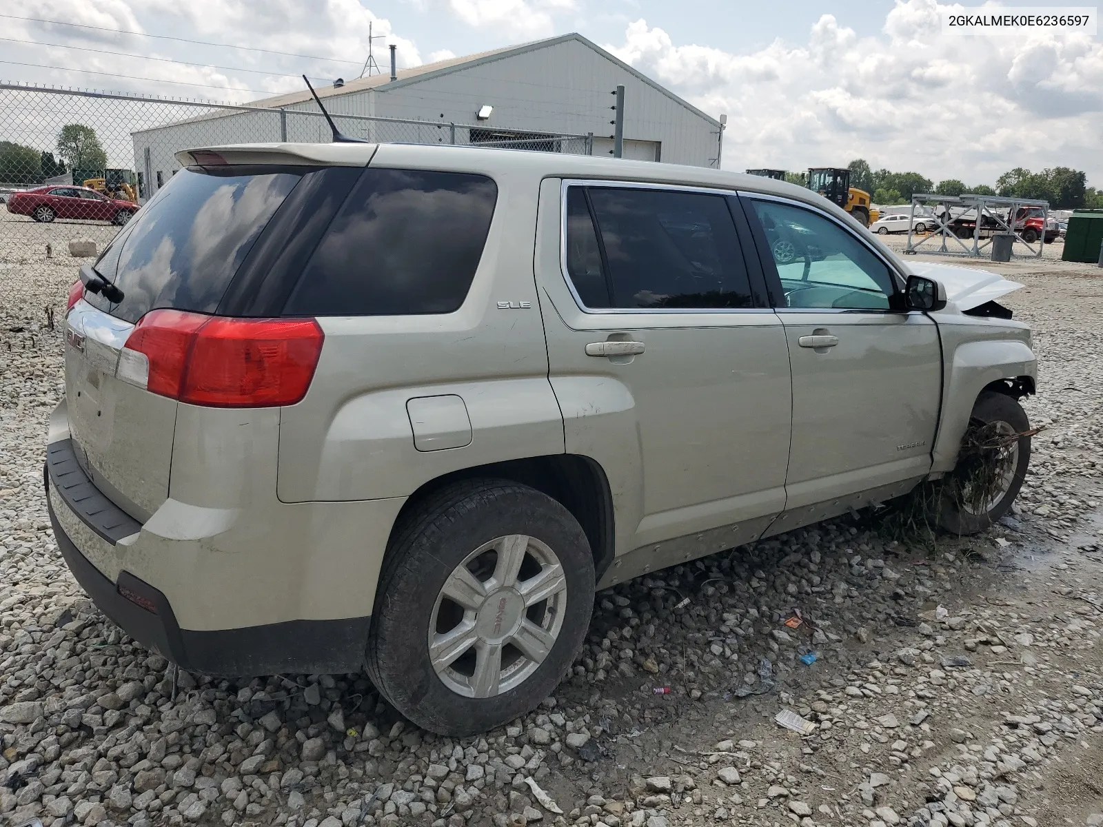 2014 GMC Terrain Sle VIN: 2GKALMEK0E6236597 Lot: 62524434