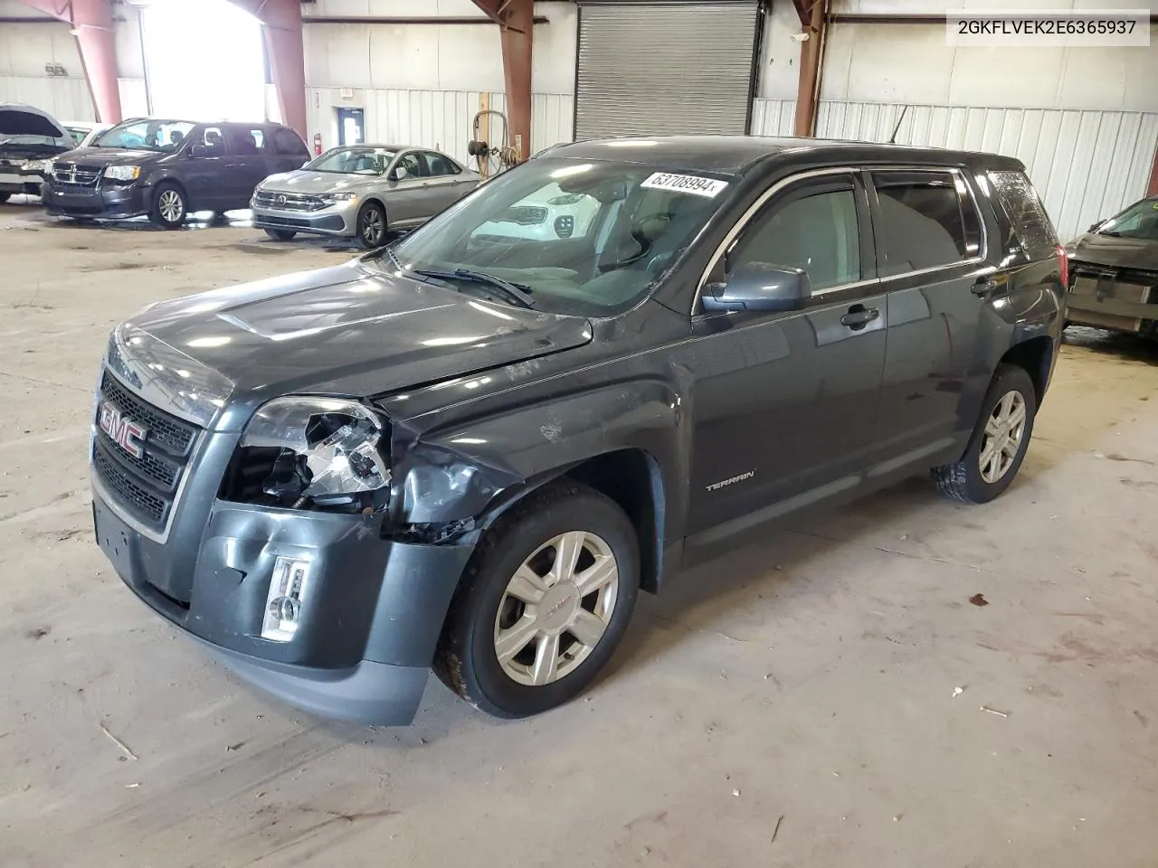 2014 GMC Terrain Sle VIN: 2GKFLVEK2E6365937 Lot: 63708994