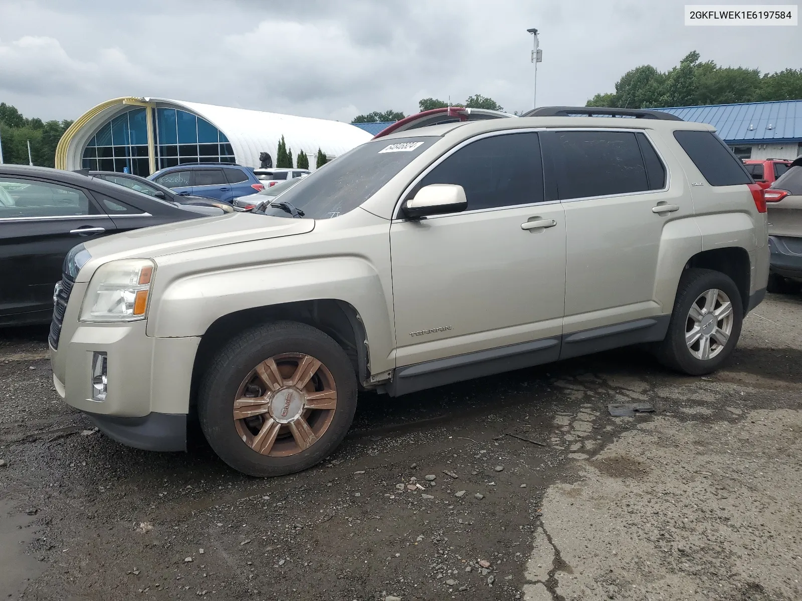 2GKFLWEK1E6197584 2014 GMC Terrain Sle