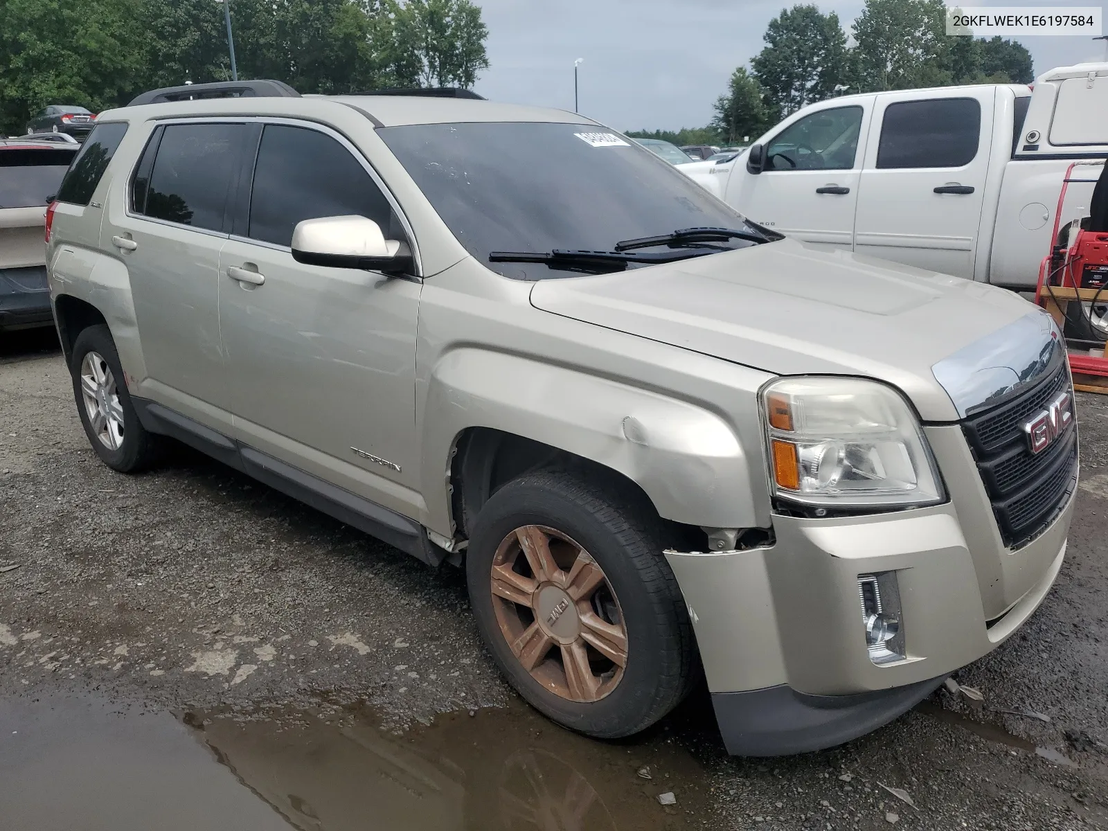 2GKFLWEK1E6197584 2014 GMC Terrain Sle