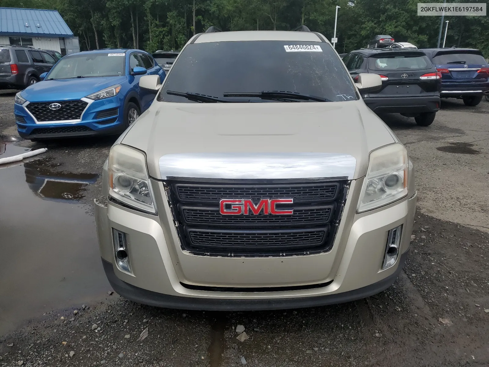 2GKFLWEK1E6197584 2014 GMC Terrain Sle